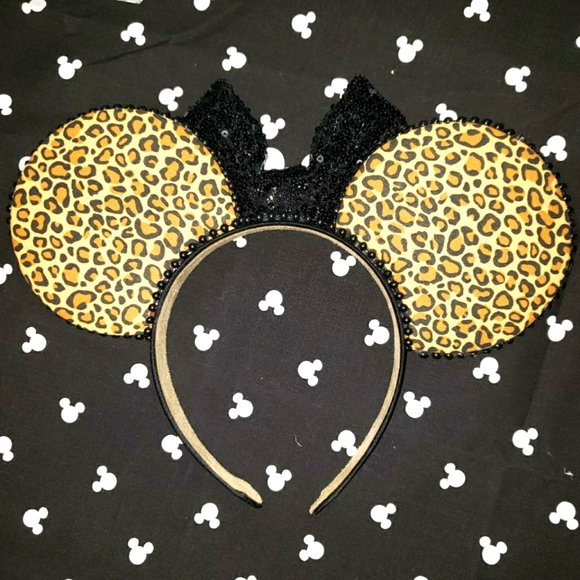 Cheetah Mickey Disney Style Ears - Picture 2 of 3